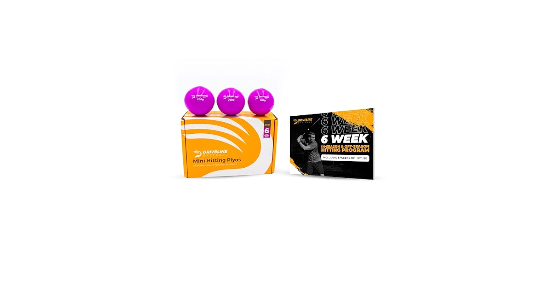 DRIVELINE BASEBALL PlyoCare Balls 6個セット Amazon.com : Driveline Baseball Mini Hitting PlyoCare® Balls